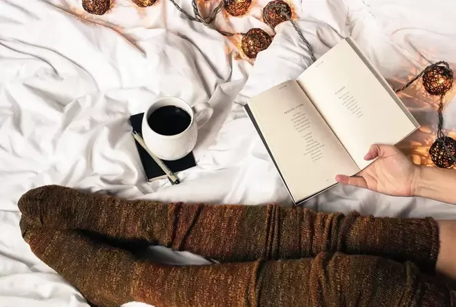 When resting, keep your feet above heart level.